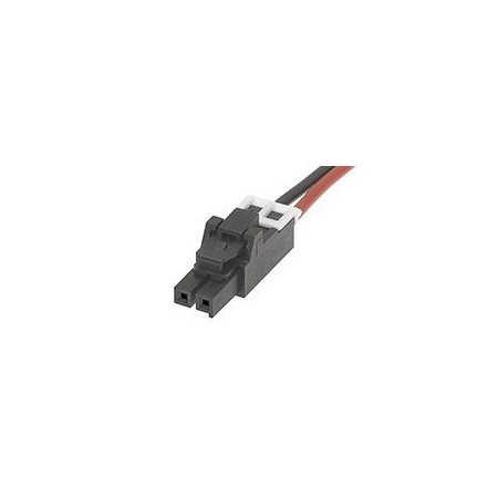 Molex Ultrafit 2 Circuit Black 150mm 45133-0201